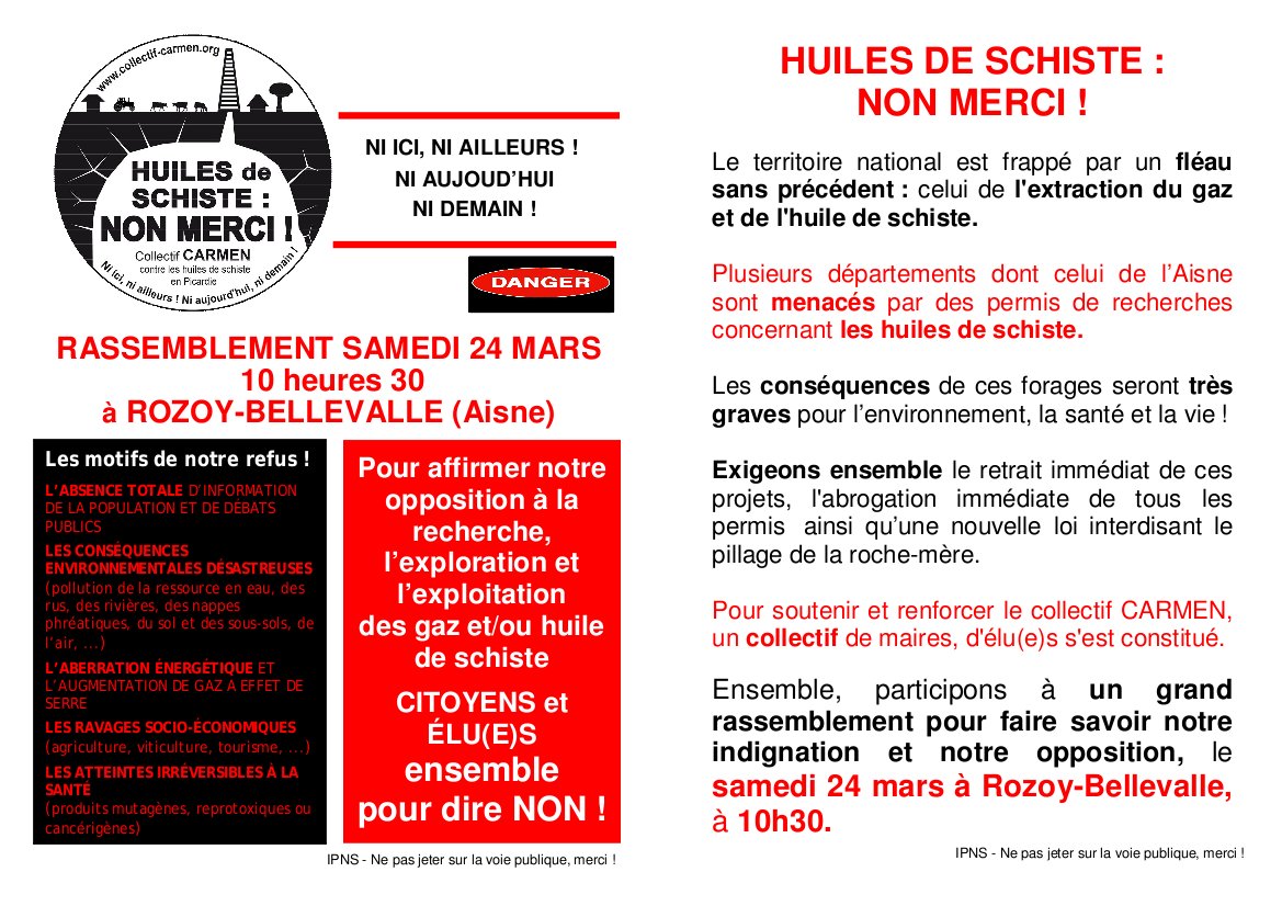 Tract rassemblement Rozoy-Bellevalle